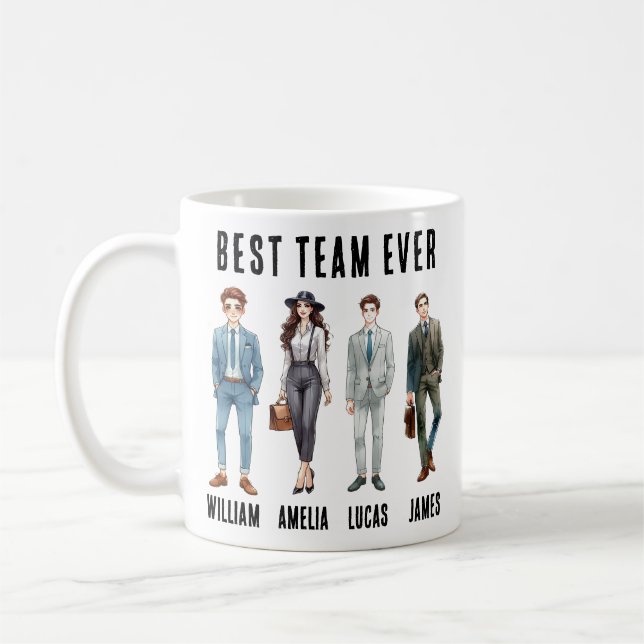 Bästa samarbete någonsin - Skål för det bästa team Kaffemugg (Vänster)