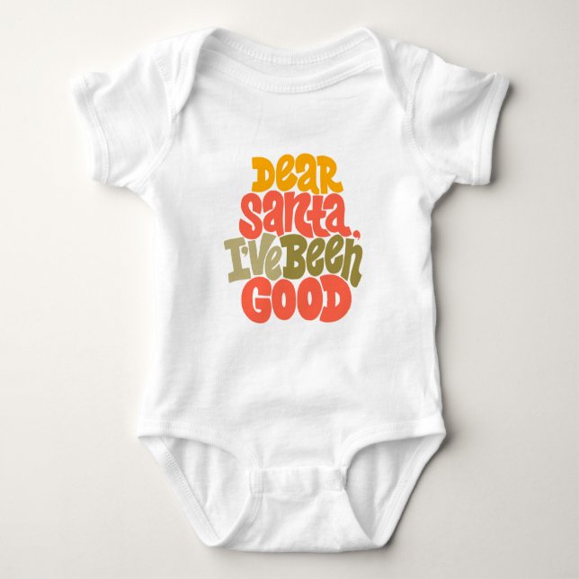 Bästa Santa I har varit Bra Design T Shirt (Framsida)