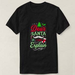 Bästa Santa I kan förklara tshirts