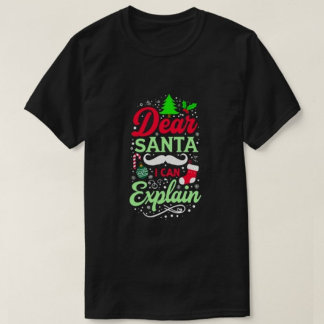 Bästa Santa I kan förklara tshirts