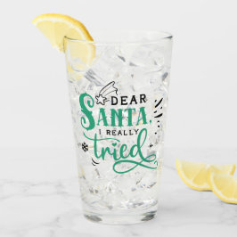 Bästa Santa I-Verkligen. | Roligt jul Humor Glaskopp