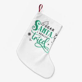 Bästa Santa I-Verkligen. | Roligt jul Humor Liten Julstrumpa