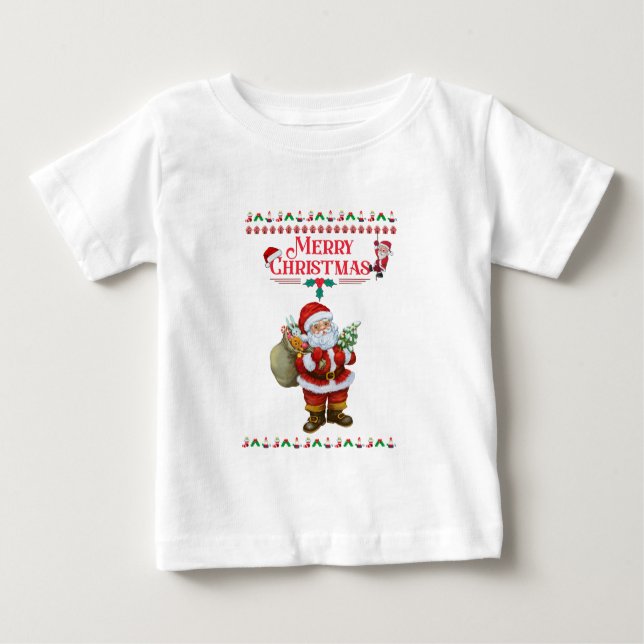Bästa Santa | Marry jul 2024 T Shirt (Framsida)