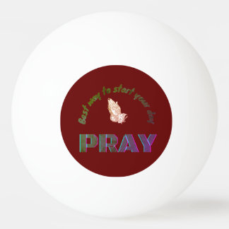 Bästa sättet att börja din dag pingisboll