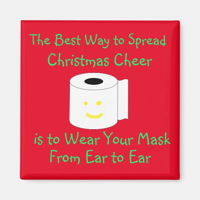 Bästa sättet att sprida julklapp magnet (Framsidan)