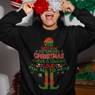Bästa sättet att sprida julklapp t shirt