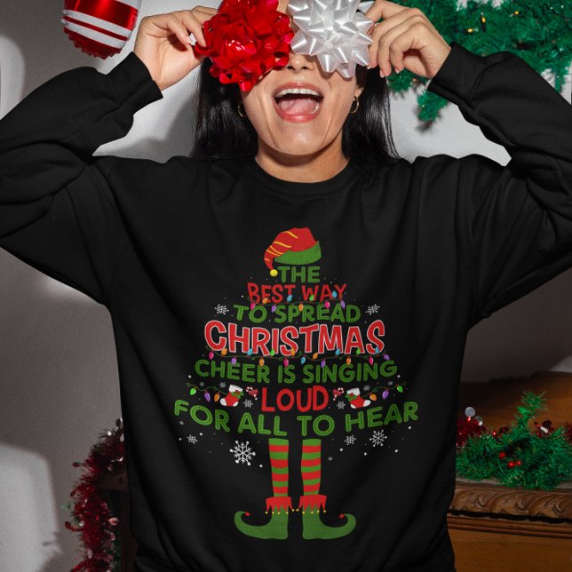 Bästa sättet att sprida julklapp t shirt (Skapare uppladdad)