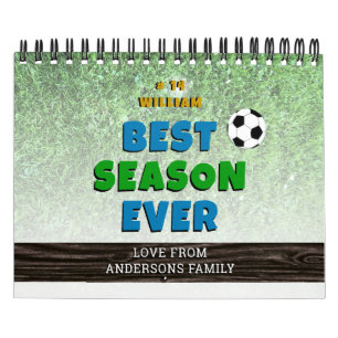 Bästa SEASON någonsin, fotbollsboll, idrottens Per Kalender