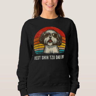 Bästa Shih Tzu Pappa någonsin Fars dag T Shirt