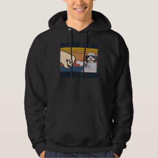 Bästa Shih Tzu Pappa någonsin Hoodie