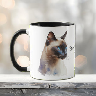 Bästa siamesiska Kat Mamma någonsin Mugg