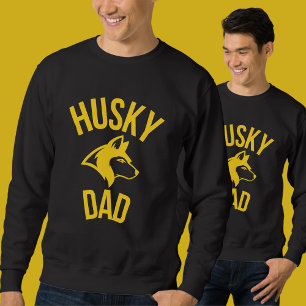 Bästa Siberian husky Pappa någonsin, Hund Lång Ärmad Tröja