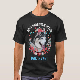 Bästa Siberian husky Pappa någonsin T Shirt