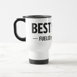 Bästa Sjuksköterska Driven Av Kaffe Resemugg