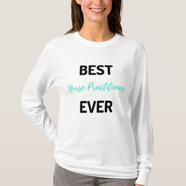 Bästa sjuksköterska någonsin 2 t shirt (Framsida)