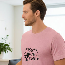 Bästa Sjuksköterskan Någonsin Herr T-Shirt