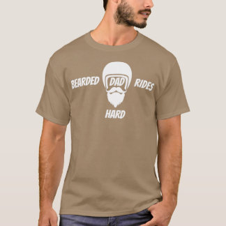 Bästa skägda bikerna Pappa 2 T Shirt