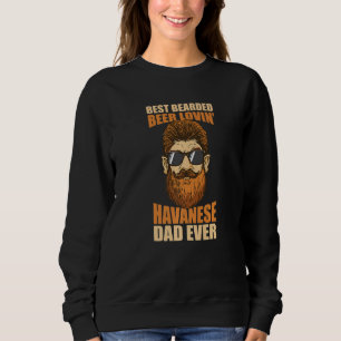 Bästa skäggiga Havanesiska pappan som älskar öl fa T Shirt
