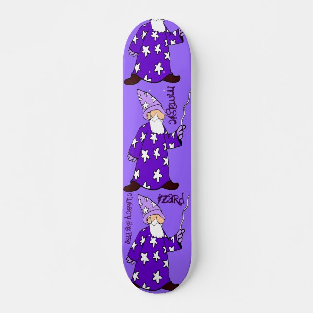 Bästa Skateboard - Magic Wizard - Fantasy - Gift (Framsida)