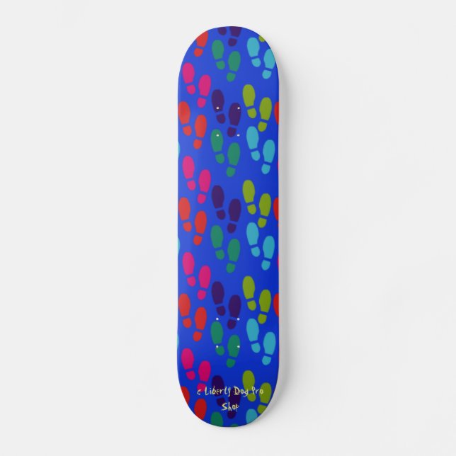BÄSTA SKATEBOARDS - PRO SHREDDERS - FOTPRINTS (Framsida)