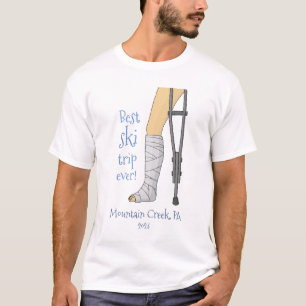 Bästa Ski Resa någonsin ynklig vall T-Shirt