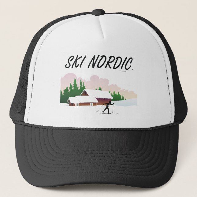 BÄSTA skida nordbon Truckerkeps (Framsida)