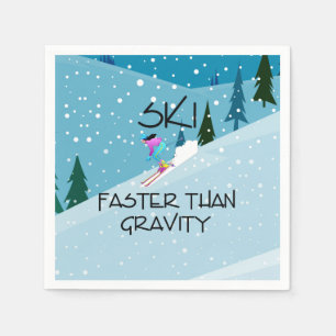 BÄSTA skida snabbare Pappersservett
