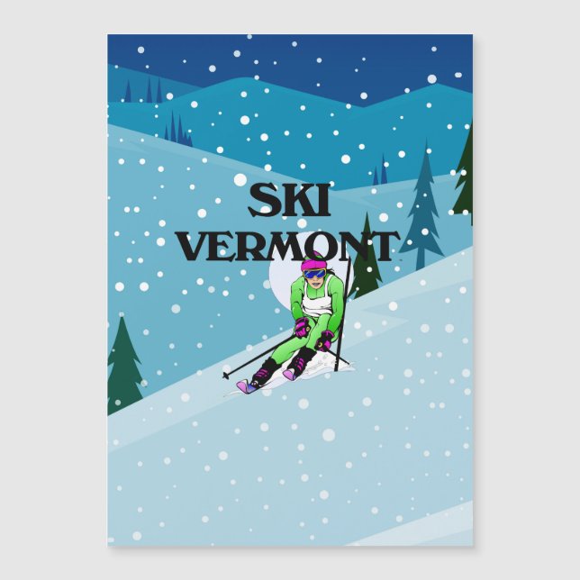 BÄSTA skida Vermont (Framsida)
