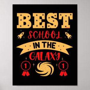 BÄSTA SKOL I GALAXY Lustigt sött Poster
