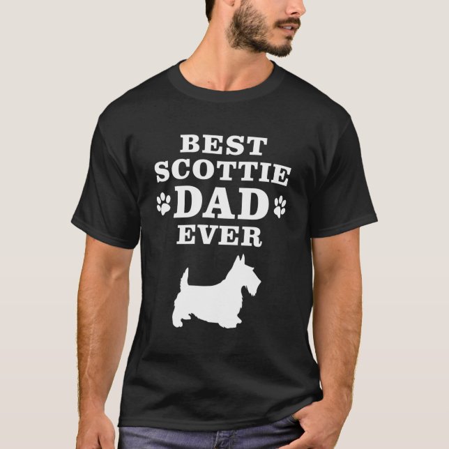 Bästa skotska Pappa någonsin T Shirt (Framsida)
