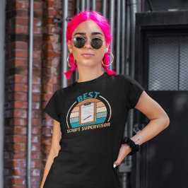 Bästa skribentansvarig - Retro T Shirt