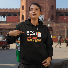 Bästa skriptansvarig - Innehavare av kontinuitet Hoodie