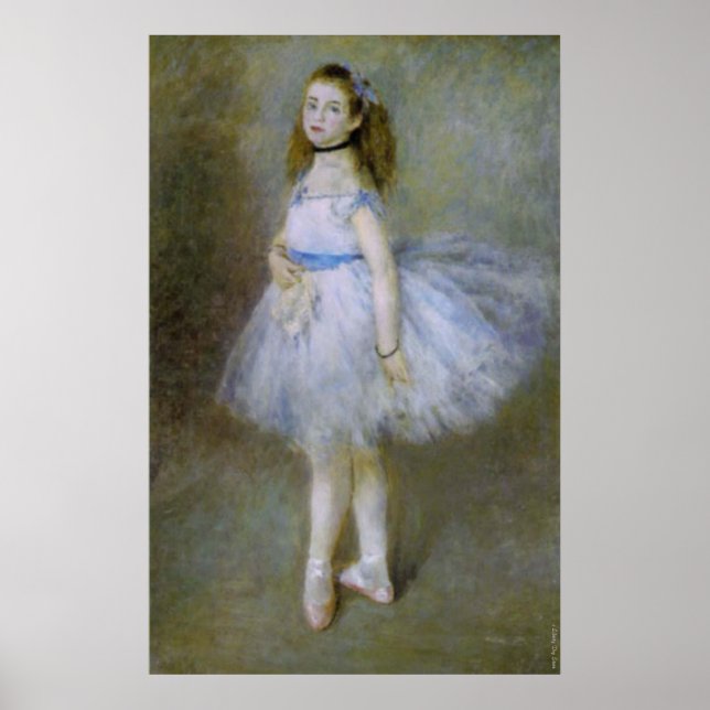 BÄSTA SKRIVARE - EDGAR DEGAS - BALLET TUTU - ART POSTER (Framsidan)