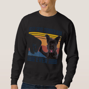 Bästa Skye Terrier Mamma Alltid Hund Mamma Mor Lång Ärmad Tröja