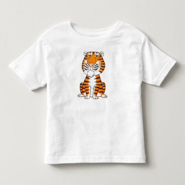 Bästa småbarntiger t shirt (Framsida)