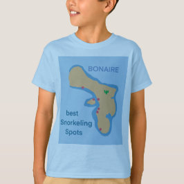 Bästa snorkeln och dykspots på bonaire t shirt
