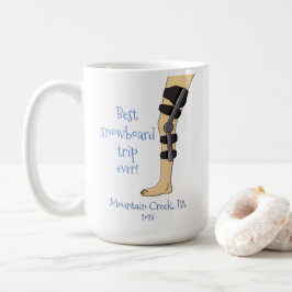 Bästa snurrbrädet, Resa, någonsin ynkligt knä Kaffemugg