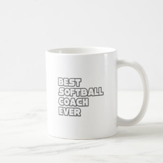 Bästa Softball Coach någonsin Kaffemugg