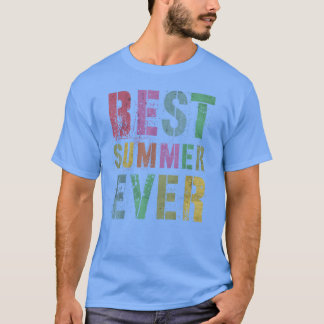 BÄSTA SOMMAREN NÅGONSIN Camp Sista dagen Semester T Shirt