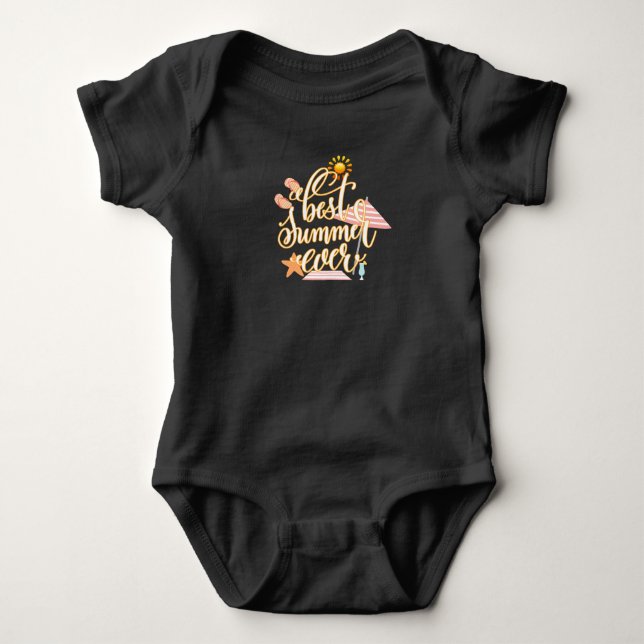 Bästa sommaren någonsin t shirt (Framsida)