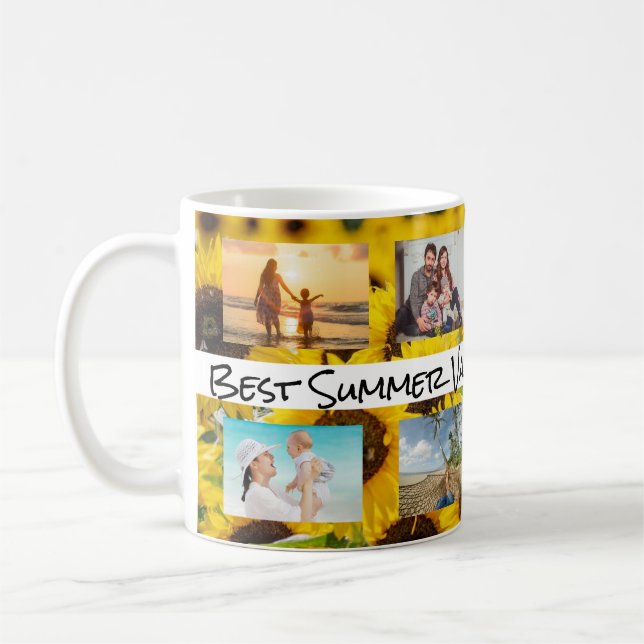 Bästa SOMMER någonsin i familjesemester Kaffe Mugg (Vänster)