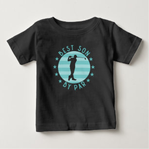 Bästa son efter par golf älskare t shirt