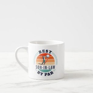 Bästa son i juridik efter Par Retro Anpassningsbar Espressomugg