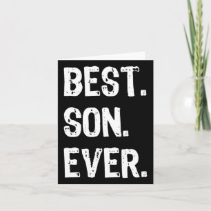 Bästa son någonsin Rolig familj Cool  Kort