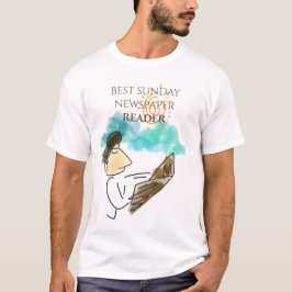 Bästa Söndag-tidläsare Fars dag T Shirt