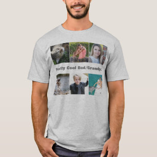 Bästa/Söt Coola Pappa! Foto T-Shirt - HAMbWG