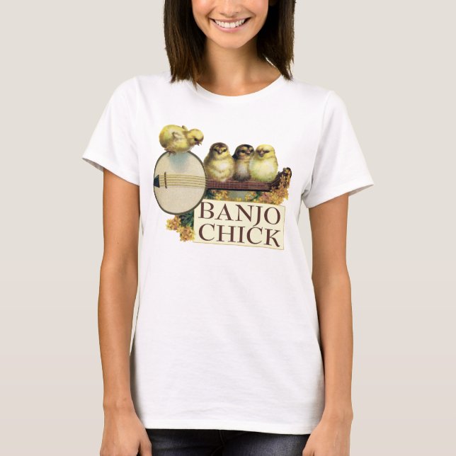 Bästa spagetti för Banjochickdamer (passar), T Shirt (Framsida)