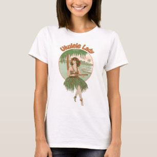 Bästa spagetti för damer för Ukuleledam #1 T-shirt
