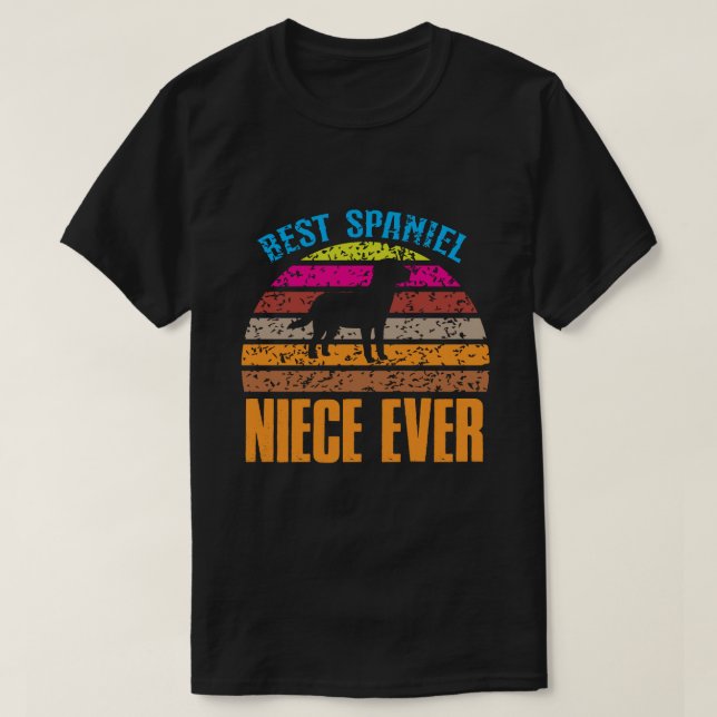 Bästa spanska NIECE-Vintage T Shirt (Design framsida)