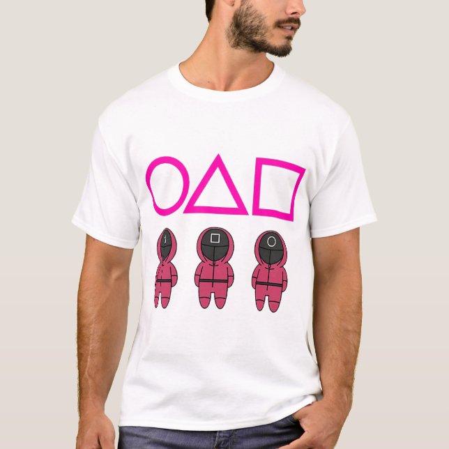 bästa spel på rosa-spelsymboler för biobläckfisk t shirt (Framsida)